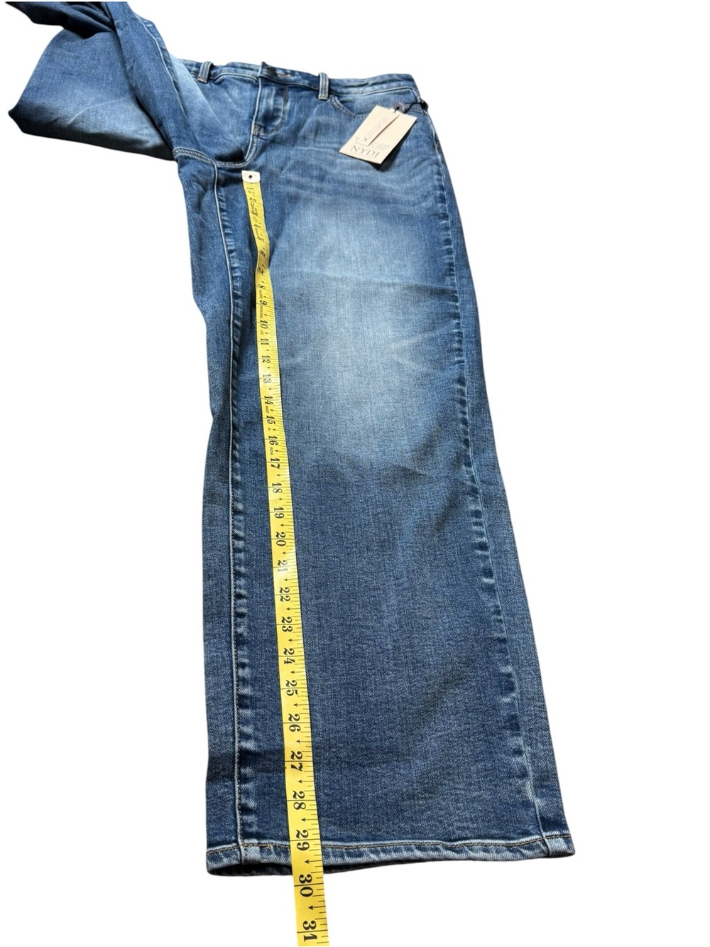 NYDJ Jemma Barrel Jean in Barcelona Breeze size 8 NWT - Picture 9 of 12